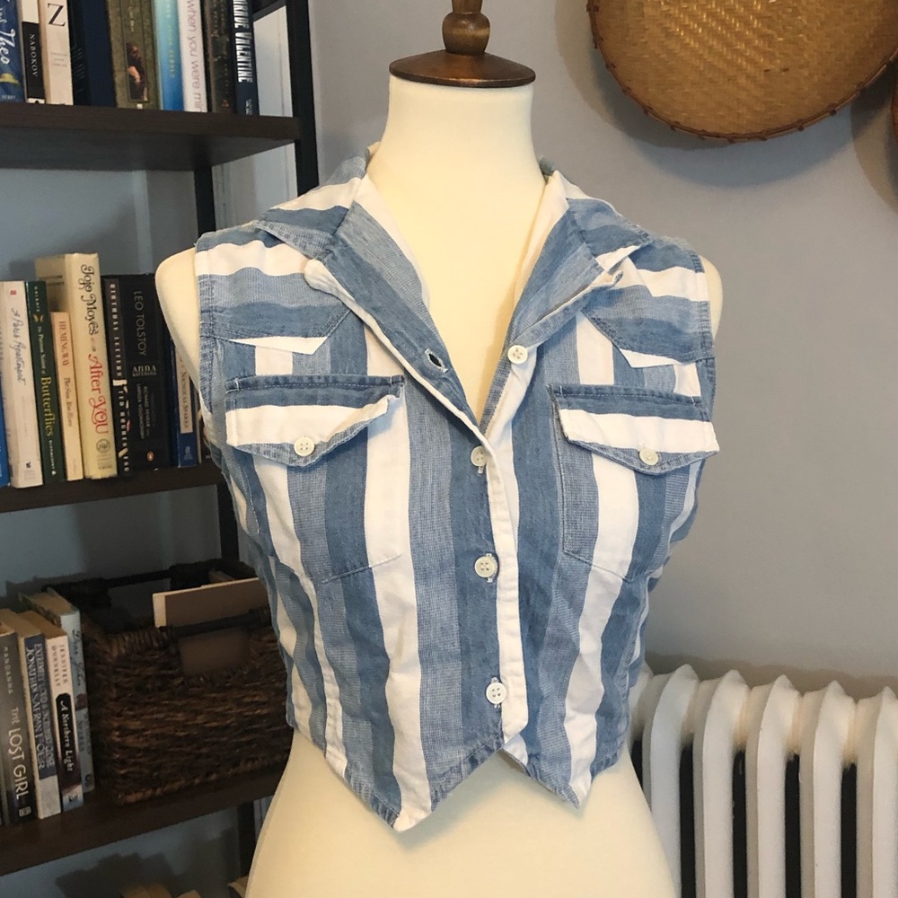 Bonjour Cropped Tank